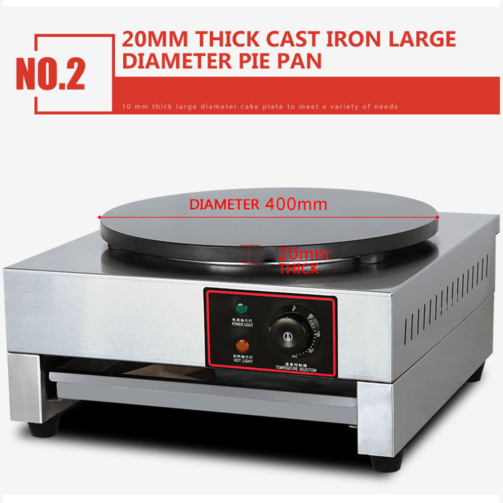 Stainless Steel Electric Crepe - Crepe Maker Non Stick incelemesi ve fiyatı