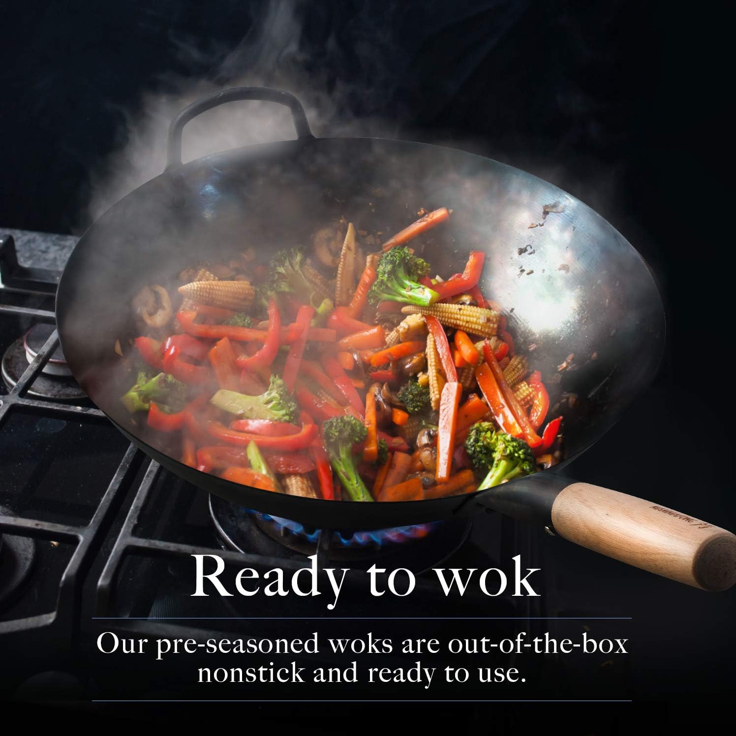 Pre-Seasoned Blue Carbon Steel - Wok Electric Flat incelemesi ve fiyatı