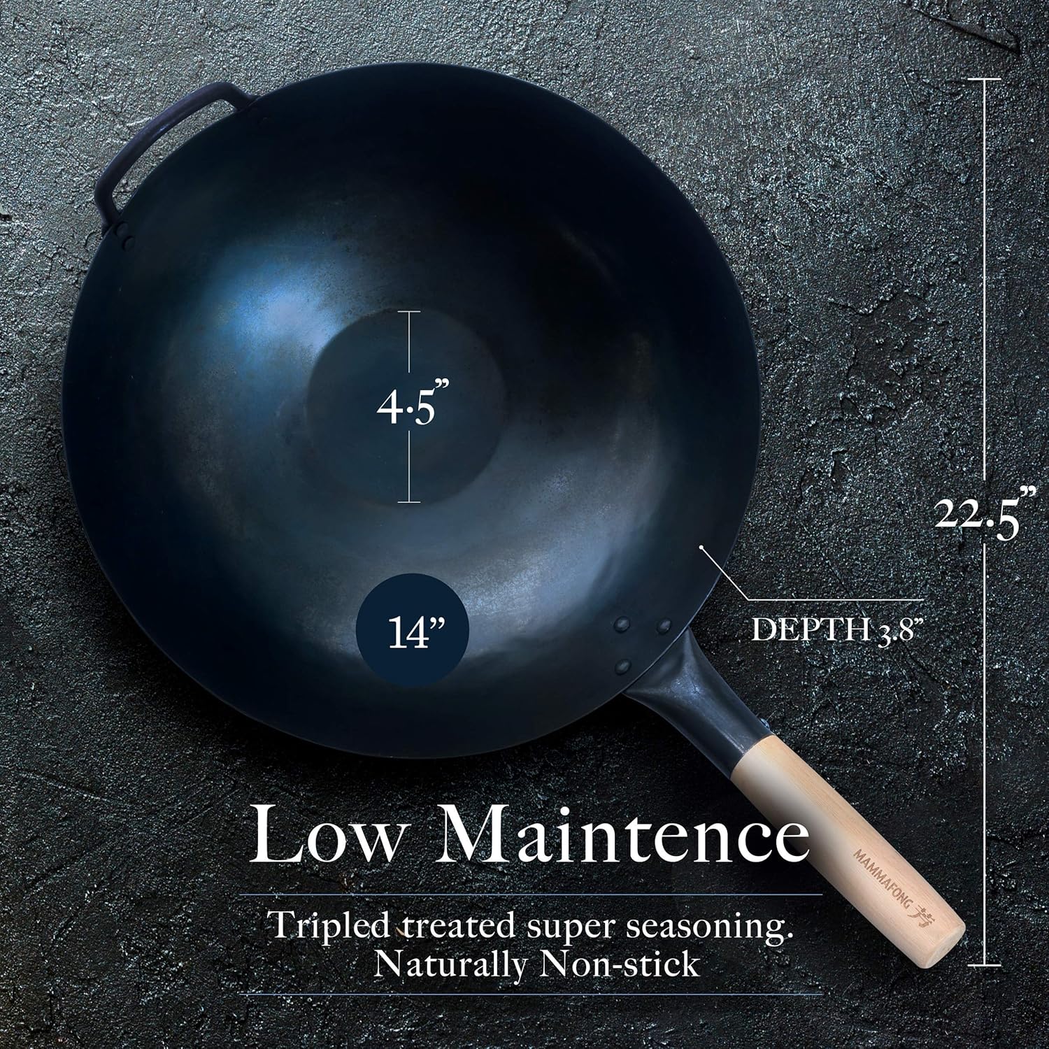 Pre-Seasoned Blue Carbon Steel - Wok Electric Flat incelemesi ve fiyatı