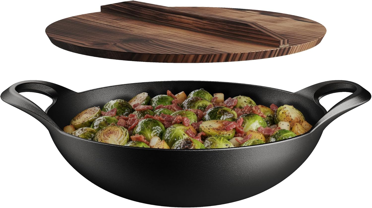 14-Inch Pre-Seasoned Cast Iron - Wok Electric Flat incelemesi ve fiyatı