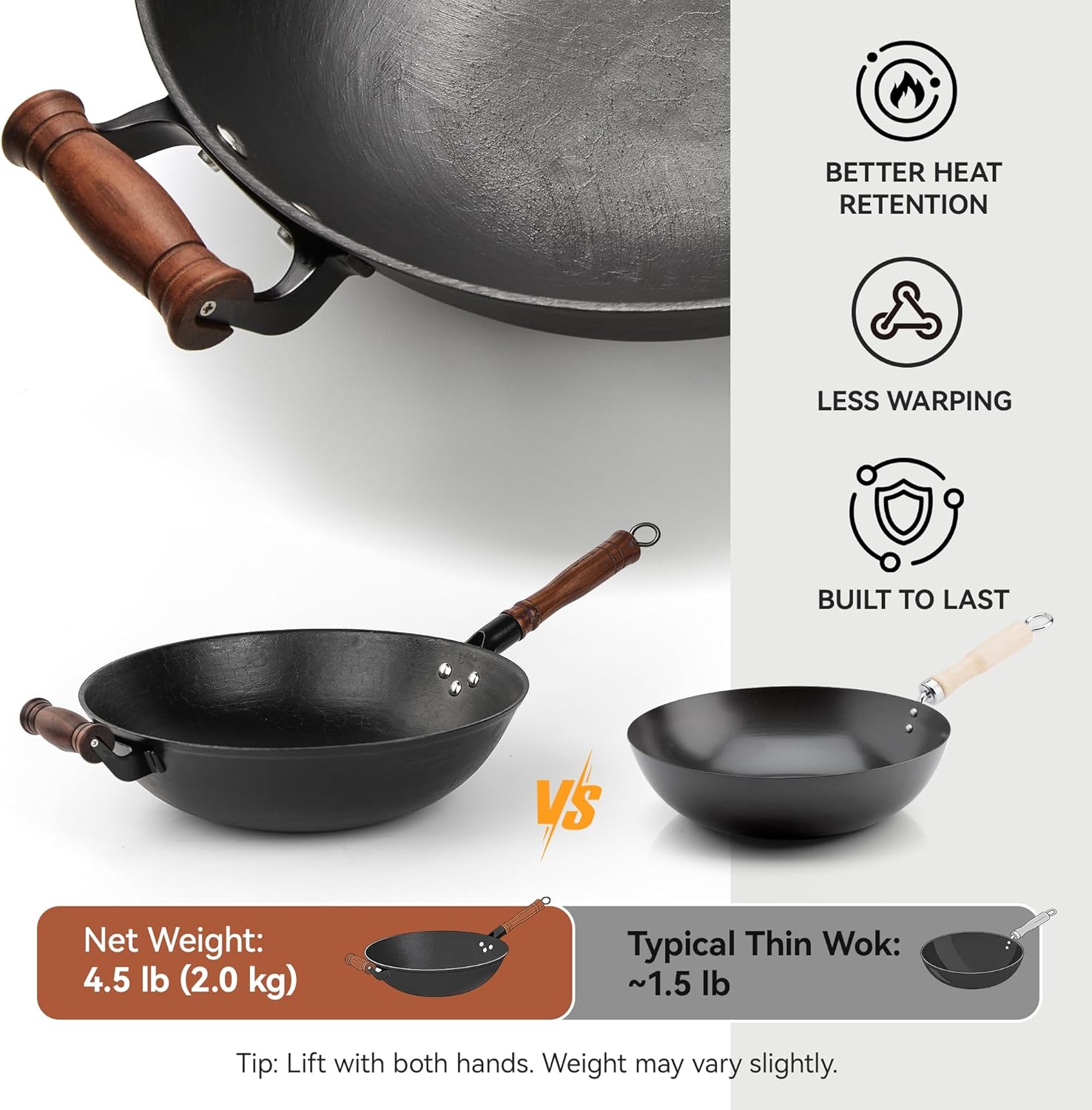 13.4 Inch Flat Bottom Cast Iro - Wok Electric Flat incelemesi ve fiyatı