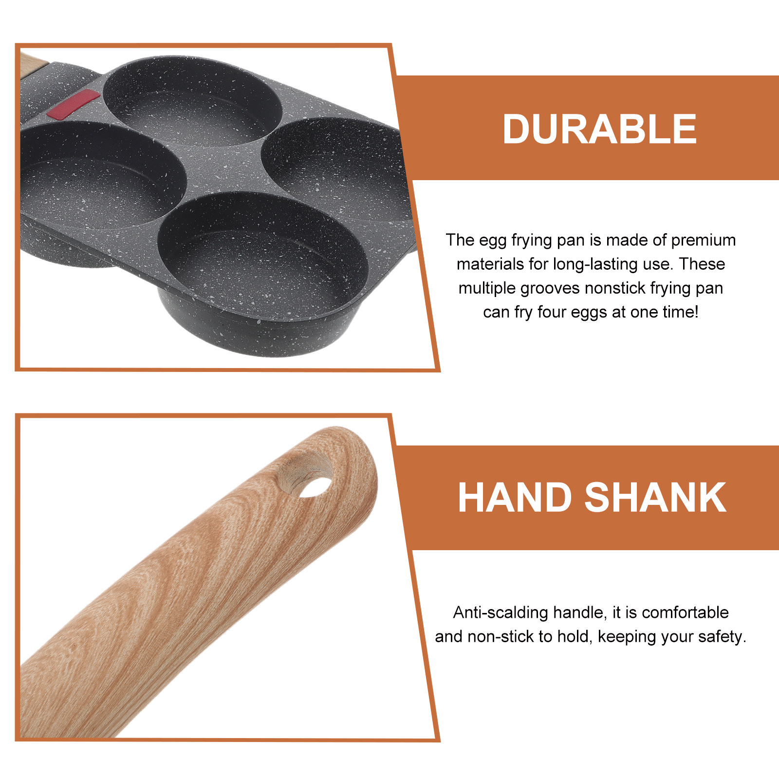 4-Cup Nonstick Egg Frying Pan  - Crepe Maker Non Stick incelemesi ve fiyatı