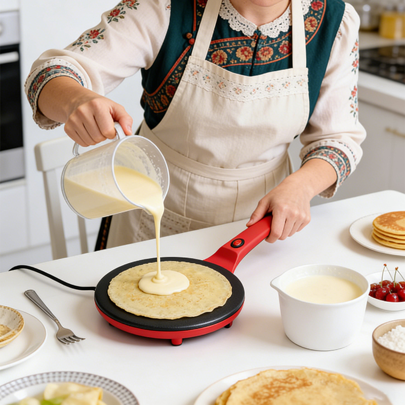 Single-Sided Heating Electric  - Crepe Maker Non Stick incelemesi ve fiyatı