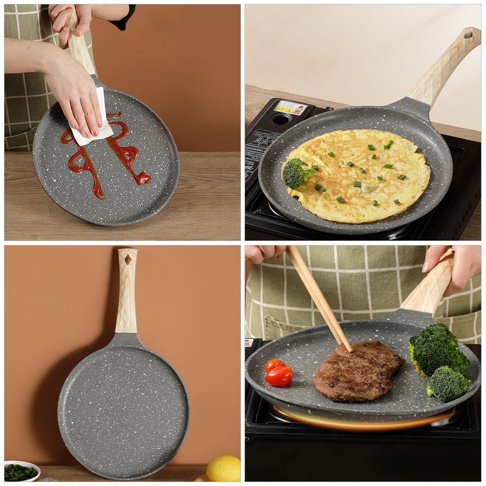 Flat Nonstick Frying Pan Sturd - Crepe Maker Non Stick incelemesi ve fiyatı