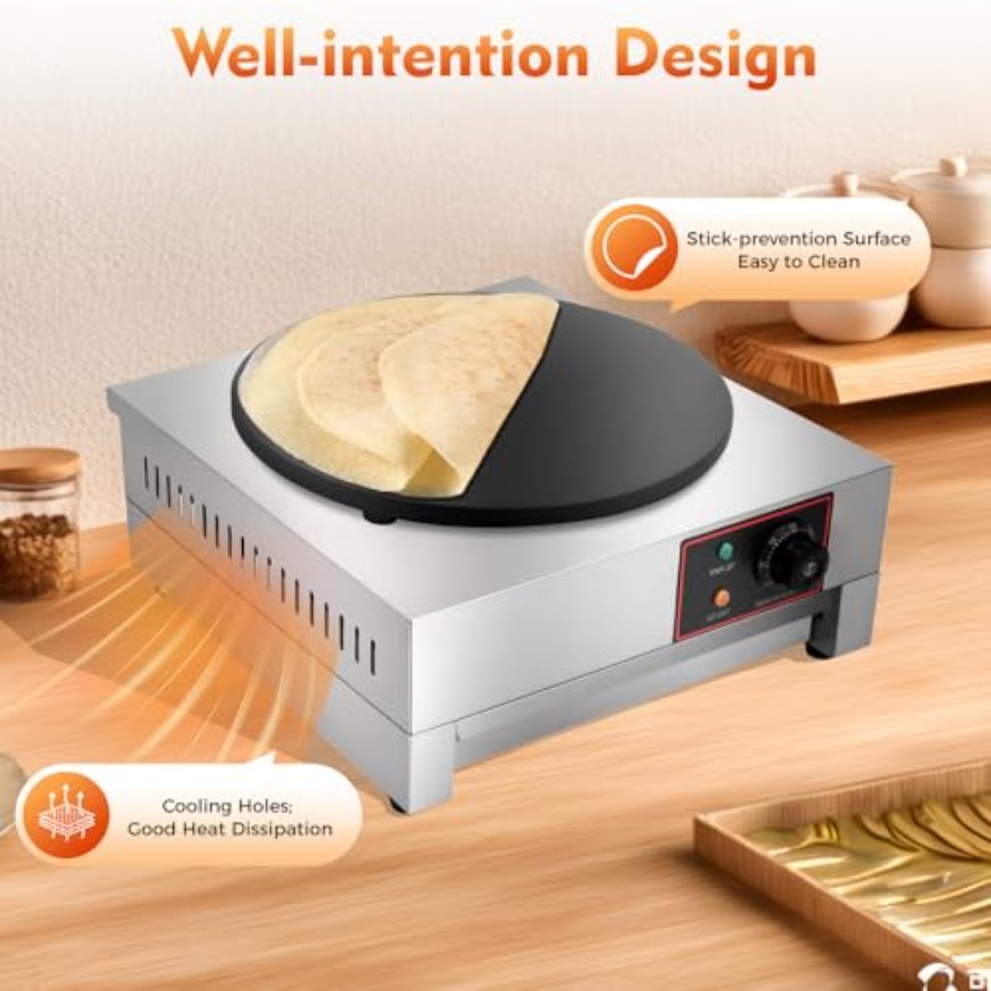 15.75inch Commercial Electric  - Crepe Maker Non Stick incelemesi ve fiyatı