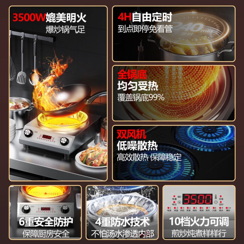 Electric Ceramic Stove Househo - Wok Electric Flat incelemesi ve fiyatı