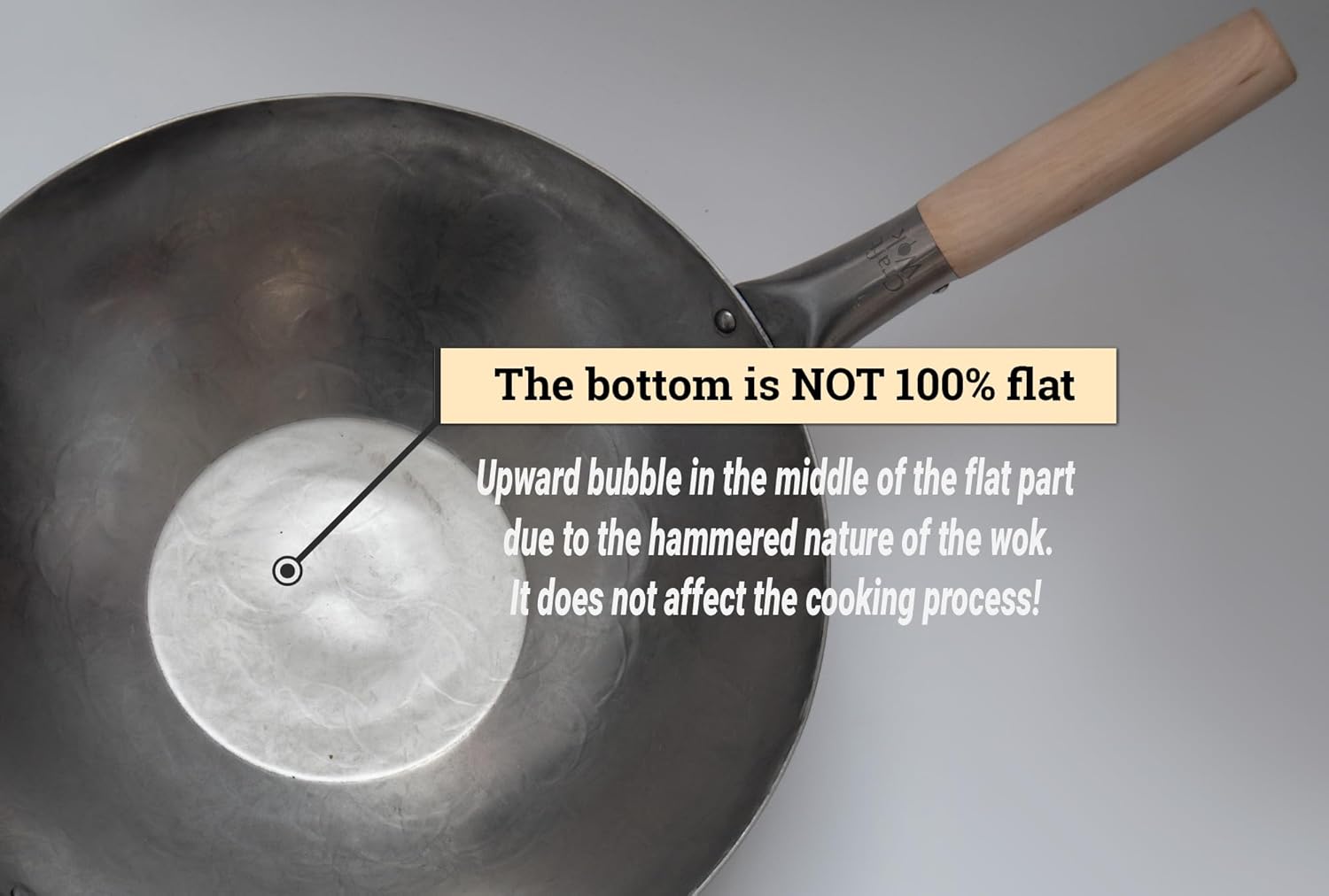 14 Inch Flat Bottom Carbon Ste - Wok Electric Flat incelemesi ve fiyatı