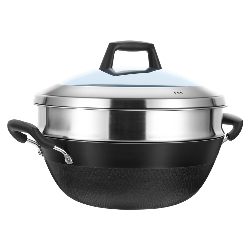 Flat bottom frying pan Stainle - Wok Electric Flat incelemesi ve fiyatı